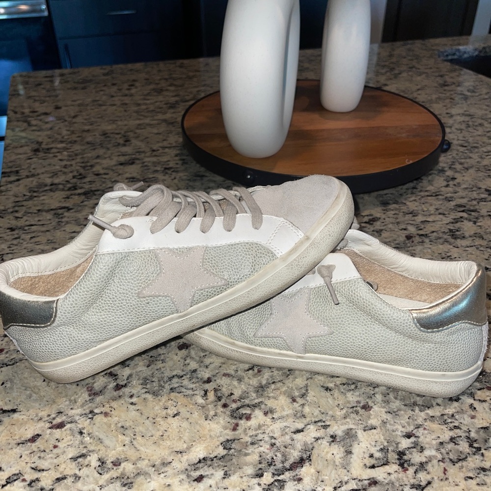 Vintage Havana Grey/Gold Sneakers